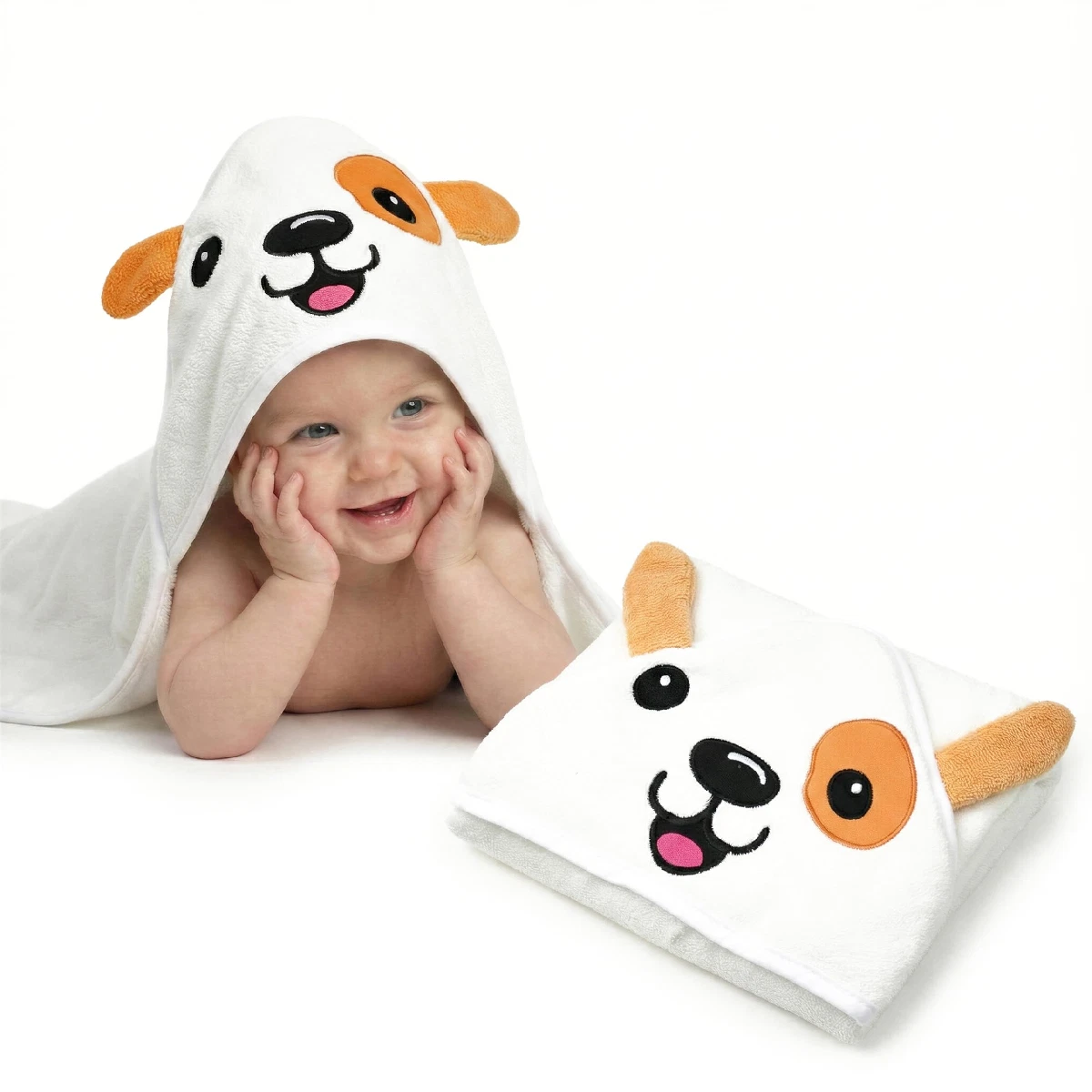 Cuddling Baby Premium Baby Towel For Bath Hood Extra Soft Silky Smooth Fabric