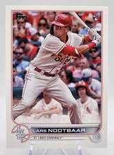 2022 Topps Series 1 LARS NOOTBAAR #58  Rookie!!  MINT!