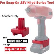 New Adapter For Milwaukee 18V Battery to For Snap-On 18V Ni-cd Series Tools