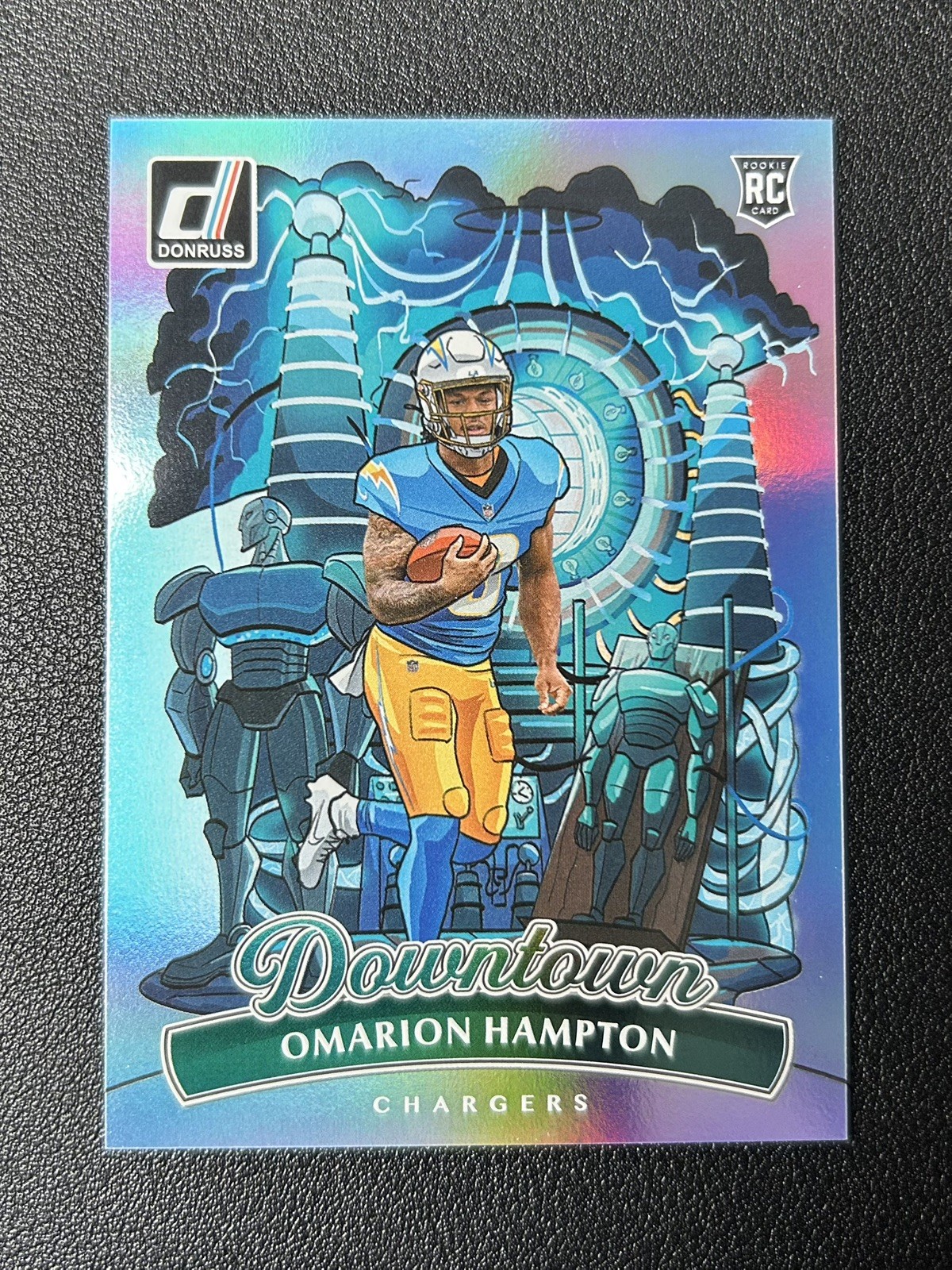 2025 Donruss - DOWNTOWN- Omarion Hampton - Rookie Card - SSP Case Hit - MINT