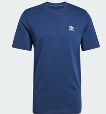 Adidas Trefoil Essential Tee Shirt Men's Size L - night indigo - NWT - JC9989
