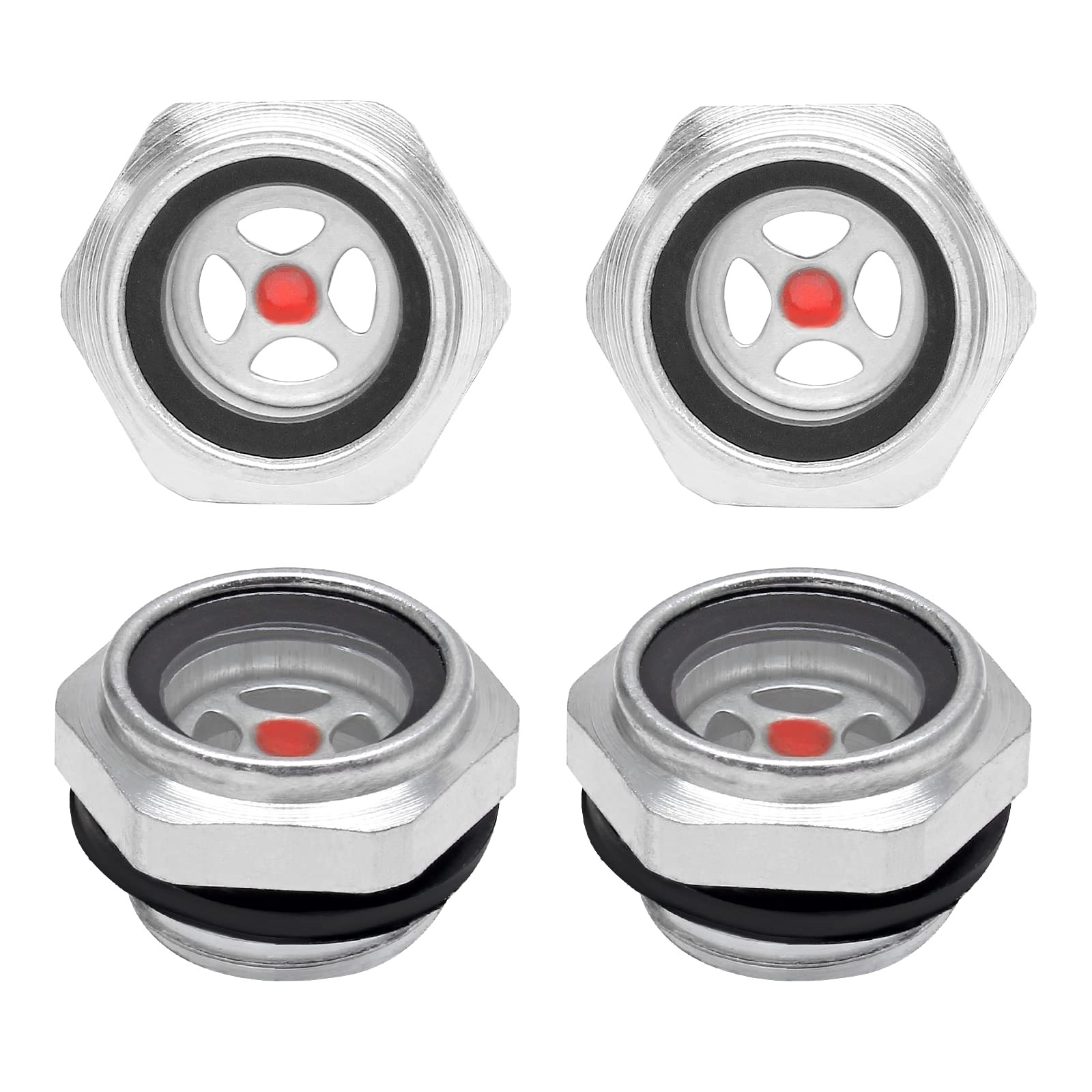 Oil Sight Glass 1/2 Inch G1/2", Tempered