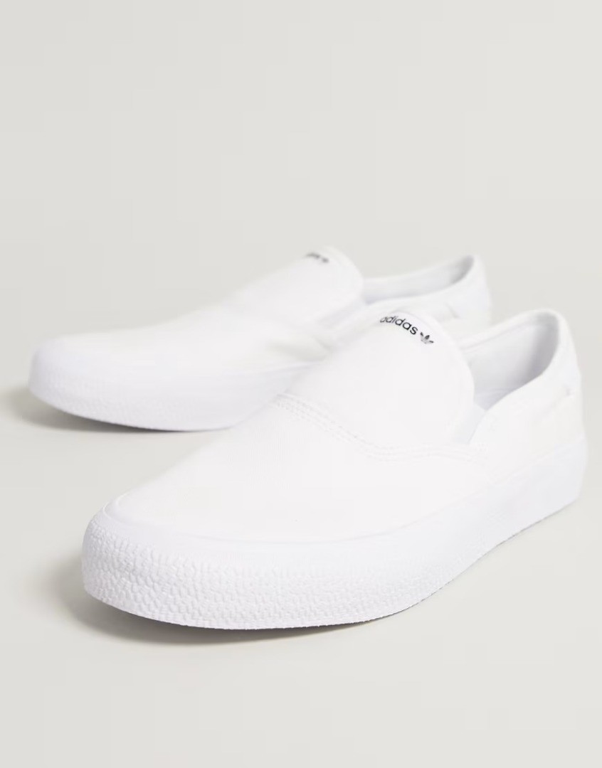 Adidas Originals 3MC Sneakers Slip On EG2638 Unisex Adulto Bianco Nuove con etichette