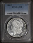 1880-S (MS65) Morgan Silver Dollar $1 PCGS - Excellent Eye Appeal