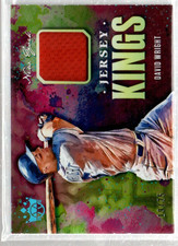 2021 Diamond Kings Jersey Kings Holo Platinum Blue David Wright Jersey /25
