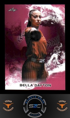 Bella Dayton - 2024 Leaf Lone Star Women's Softball Pink Card# 4
