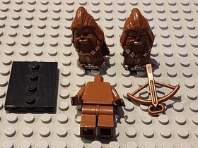 LEGO: Wookie Warrior  &   Head Piece-From Set 7258 (2005) - RETIRED! 
