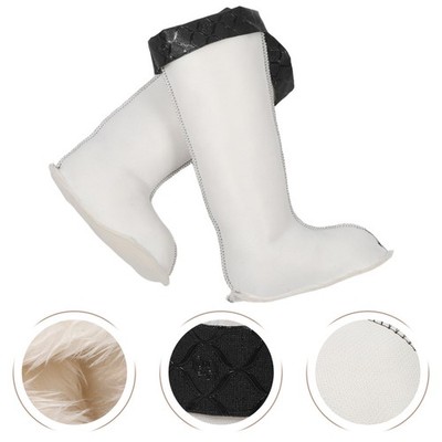 その他 doi Rain Boots Socks Hunter Boots Lining Fleece Rain Boot Liner-24278