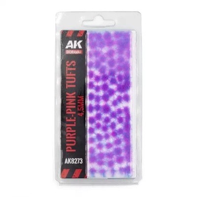 AK Interactive AK8273 - Diorama Series: Purple Pink Tufts (4,5mm) - Neu