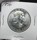 1956 Franklin Half Dollar HIGH GRADE in BU Uncirculated Condition!