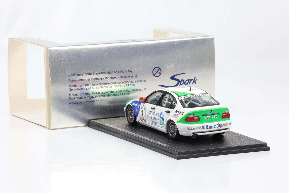 1:43 Spark BMW 320i Winner Macau Guia Race 2003 D. Huisman - Immagine 2 di 3