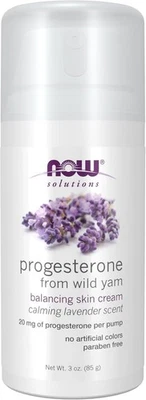 NOW FOODS, PROGESTERONE Balancing Hautcreme Lavendel 85g SUPER PREIS - Bild 1 von 4