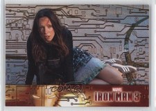 2013 Upper Deck Marvel 3 Palladium Poisoned Foil Iron Man Movie #31 0c3