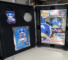 Funko Pop! Classics Marvel Captain America #06C SDCC Limited 2500 pcs w/ Pin