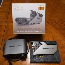 Creative Labs 70SB178000000 AE-9 Sound Blaster - Metallic Grey