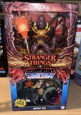 MOTU Masters of the Universe X Stranger Things  He-Man & Vecna Action Figure New