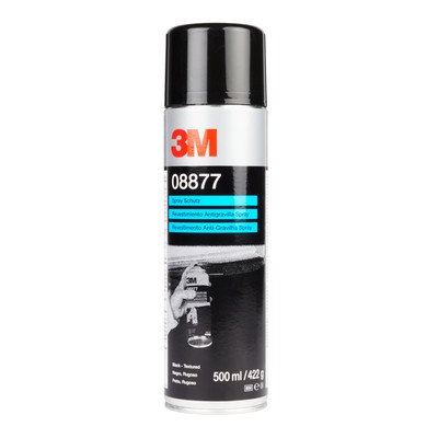 3M 3M Revestimiento antigravilla rugoso absorbente de sonido, negro, 500 ml, ...