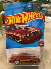 2023 Hot Wheels #107 HW Drag Strip 4/10 '86 FORD THUNDERBIRD PRO STOCK Dark Red