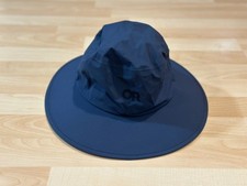 NEW Outdoor Research Blue Stratoburst Seattle Rain Hat Goretex Size Large