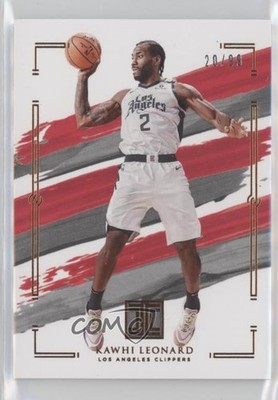 2020-21 Panini Impeccable 20/99 Kawhi Leonard #31 y8a