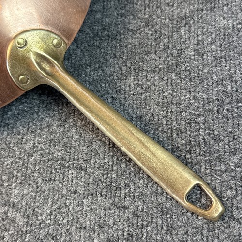 Padella padella vintage Paul Revere Ware 1801 10,5" ottone rame acciaio inox - Foto 3 di 19