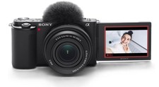 Sony ZV-E10 APS-C mirrorless vlog camera kit black ZVE10KB 4K lens 5