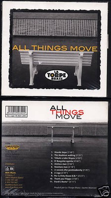 LA THORPE BRASS ''All Things Move'' (CD) Spanien NEU/NEW