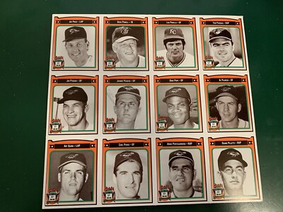 1991 Crown Coca-Cola Baltimore Orioles Series 4 SET BREAK singles, #361 - 501