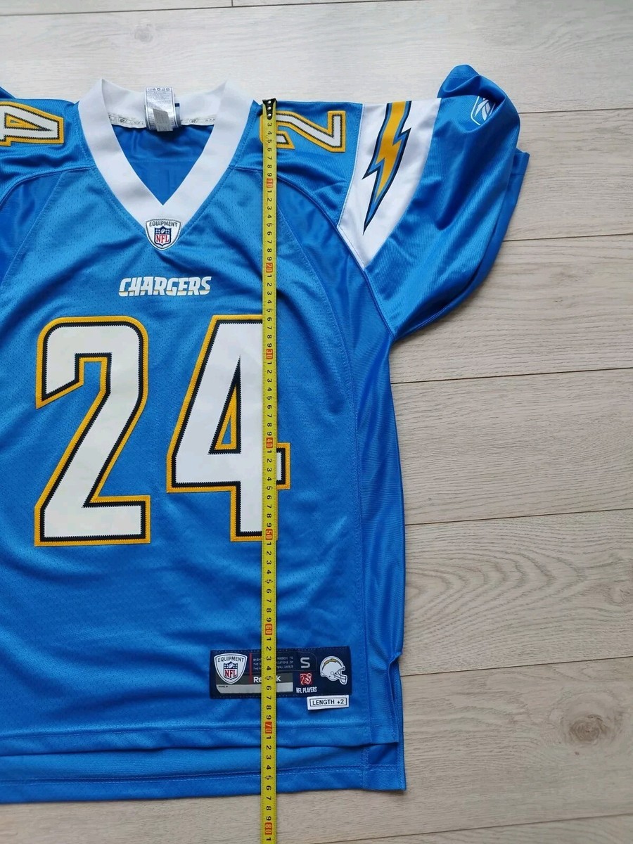 【NFL】CHARGERS MATHEWS 24 ジャージ Mサイズ Los Angeles Chargers NFL football jersey Mathews 24 shirt Reebok