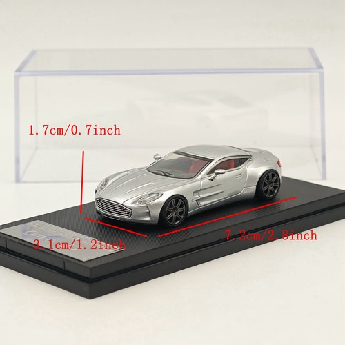 MJ 1:64 Aston Martin ONE77 Diecast Juguetes Coches Modelos Colección Regalos Limitados 999 - Imagen 9 de 20