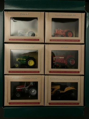 ERTL 50th Anniversary Six Piece Tractor Set 1945-1995 - Picture 4 of 4