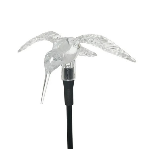 Mainstays Outdoor Hummingbird Solar Garden Stake Light Color Changing LED - Picture 2 of 4