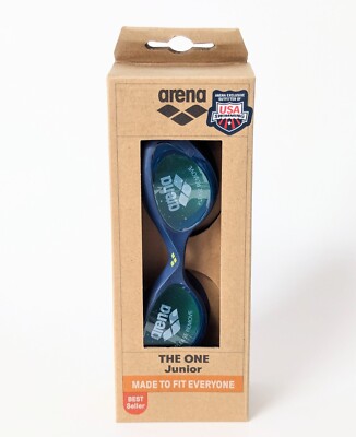 Arena Unisex Youth The One Swim Goggles Kids 6-12 Blue Watertight Anti Fog UV