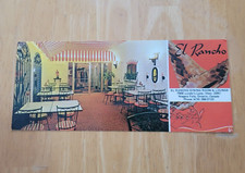 Vintage 1975 Postcard El Rancho Dining Room & Lounge Niagara Fall Ontario Canada