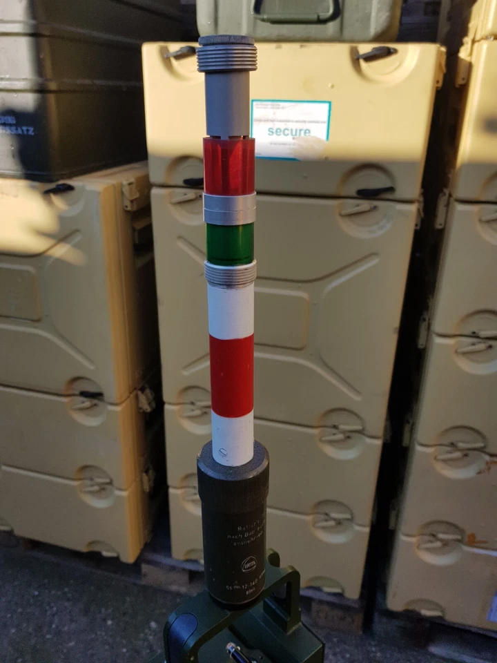 ZEISS RK76 A1 Richtkreis Theodolite + Tripod + Zielstab Vermessung Bundeswehr N1 - Bild 3 von 4