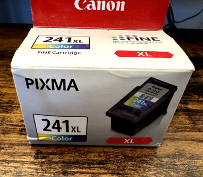 Genuine Canon CL-241XL (5208B001) Color Ink Cartridge - Pixma MG2120 ...