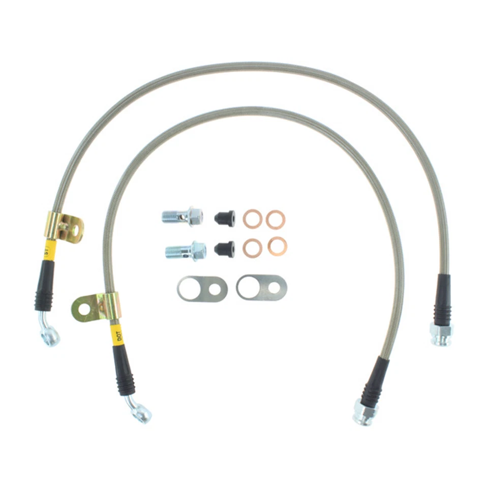 StopTech Centric Front Stainless Steel Brake Line Kit For 06-15 Mazda MX-5 Miata - Image 4 of 4