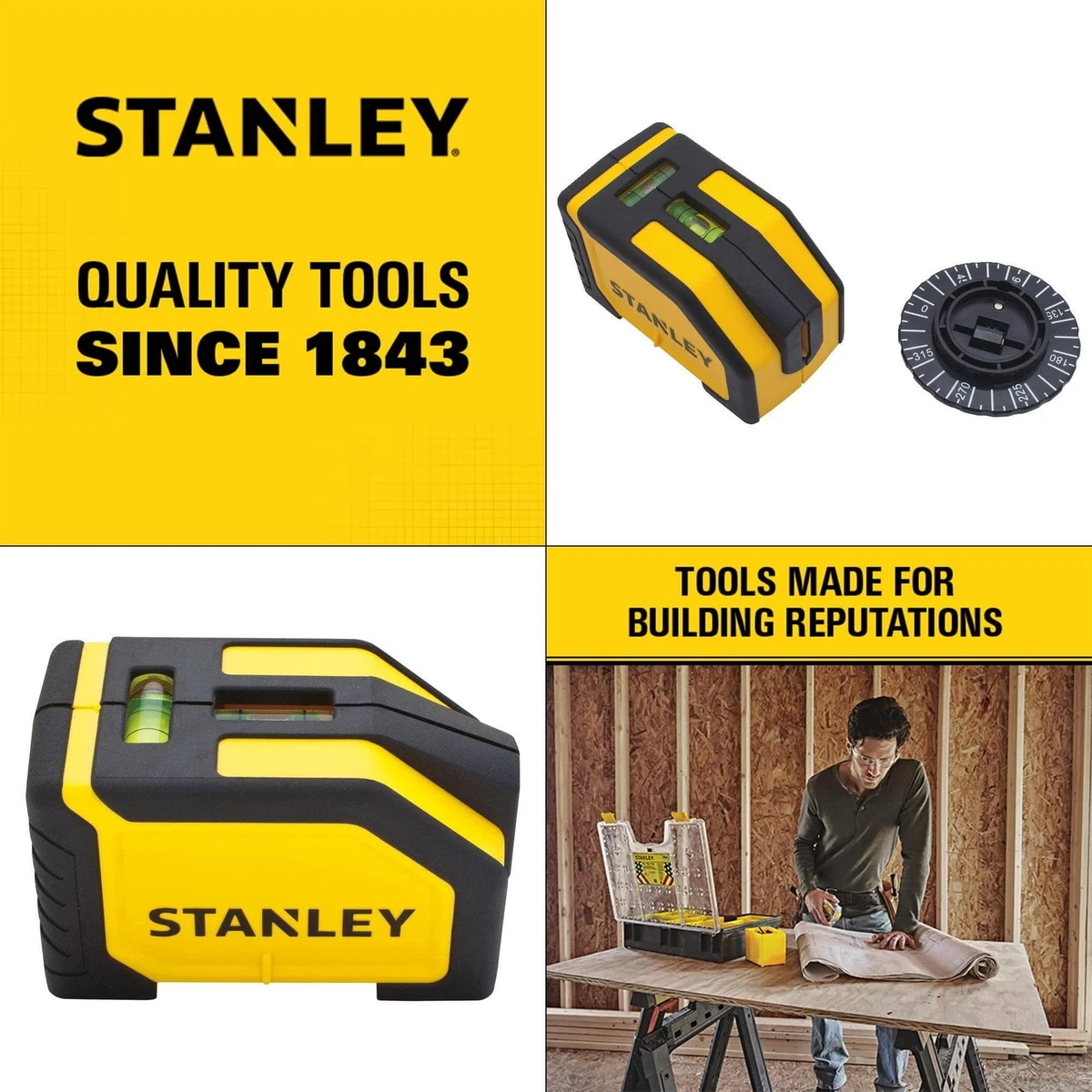 Stanley STHT77148 Manual Wall Laser Level