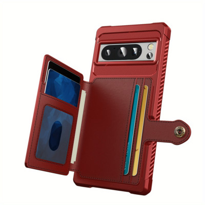 For Google Pixel 8 7 Pro Pixel 8 7 PU Leather Flip Wallet Cover with Card Holder