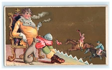 S.D. Devoe Drugs Medicines Paints Oil Syracuse NY Horse Racing Royalty Ad