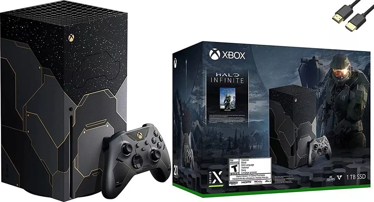 .com: Xbox Series X – Halo Infinite Limited Edition Console Bundle :  Video Games