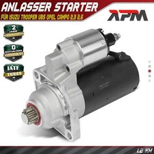 Anlasser Starter 1.7 kW 9 Zähnez. für Porsche 911 Targa Boxster Carrera Cayman