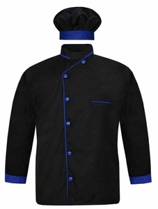 blue chef coat