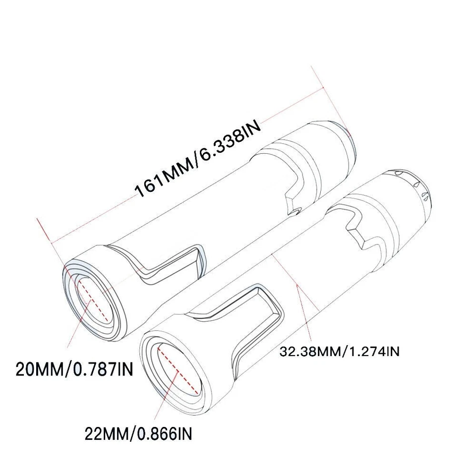 For Yamaha VMAX 1200 85-2008 Motorcycle CNC Brake Clutch Levers Handlebar Grips - Изображение 3 из 4
