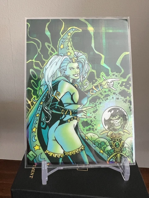 LADY DEATH CARD #3 - w/ toploader