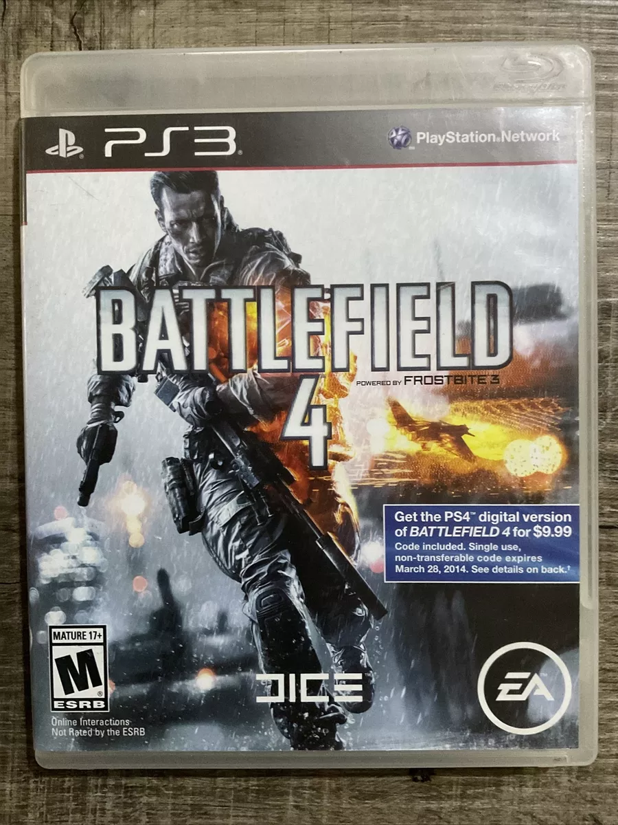 Battlefield 4 PLAYSTATION 3 (PS3) Game Excellent Condition Tested