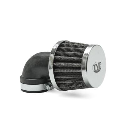 115000 TNT KN SMALL CURVE 90 28 / 35 CHROME MALAGUTI CNK DRAKON 50 20 AIR FILTER