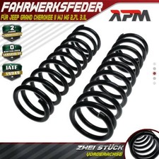 2x Federn  Fahrwerksfeder Vorne für Jeep Grand Cherokee II WJ WG 2.7L 3.1L SUV