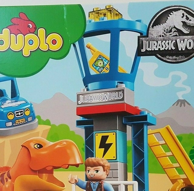 duplo jurassic world t rex