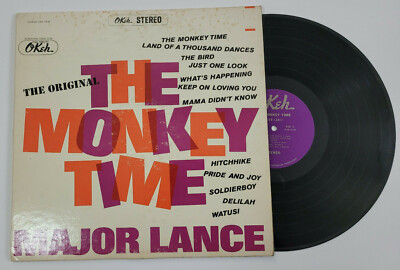 MAJOR LANCE - THE MONKEY TIME - SOUL LP